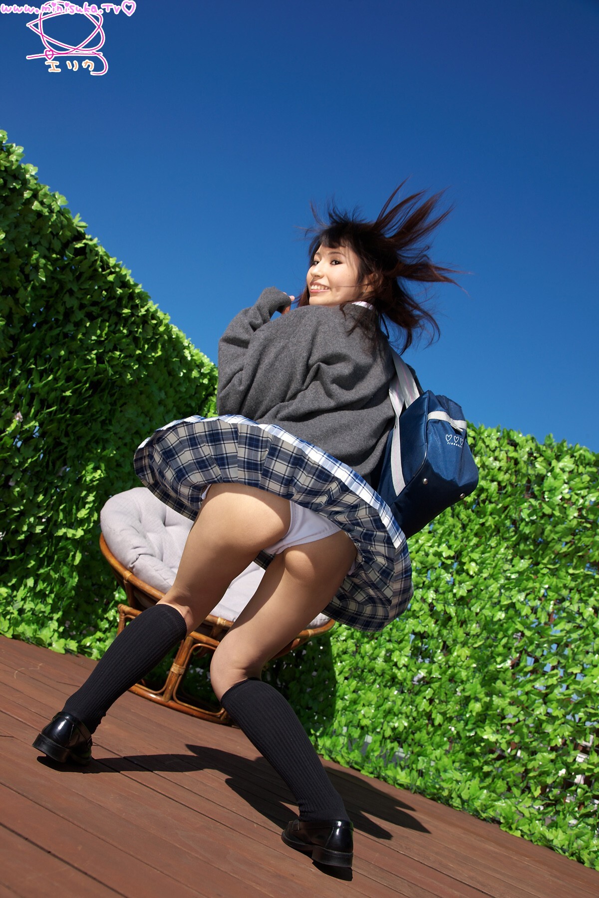 壽エリカ Erika (1) [Minisuka.tv]现役女子高生